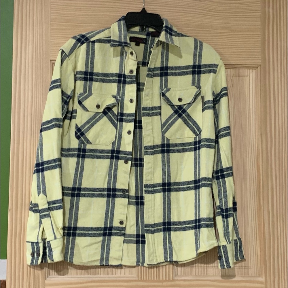 Wolverine Yellow and Blue Checkered Shirt
